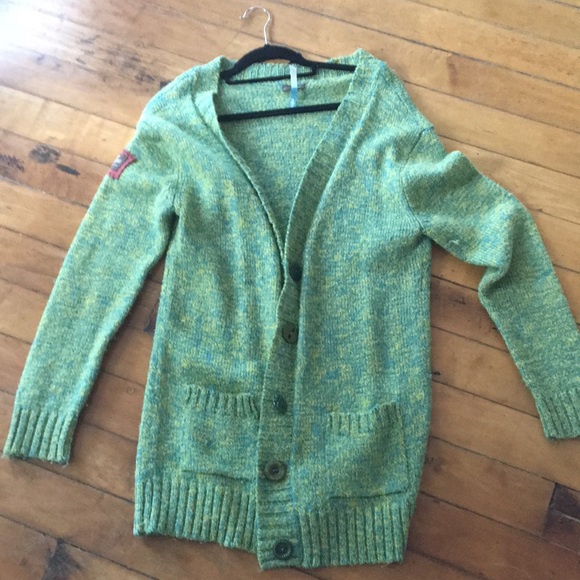 Matilda Jane Sweaters - Matilda Jane Green Cardigan